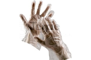DUCK jednorázové polyetylenové rukavice (BAL=100ks)