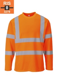 S278 Hi-Vis triko s dlouhými rukávy,EN ISO 20471,Třída 3
