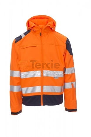 SHINE HiVis reflexní softshellová bunda,EN ISO 20471,Třída 2