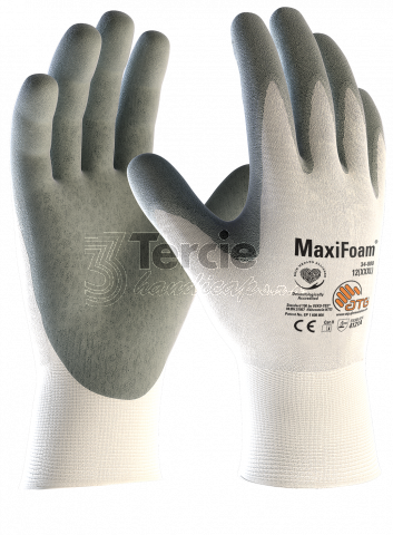 MaxiFoam® 34-800 ATG® pracovní nylonová rukavice s nánosem NBR nitrilové pěny,EN388(4121A)