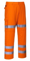 RT49 HiVis Band Combat oranžové kalhoty do pasu,EN ISO 20471 Třída 2