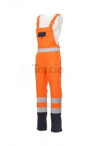 SKILL HiVis kalhoty s laclem,EN ISO 20471,Třída 2