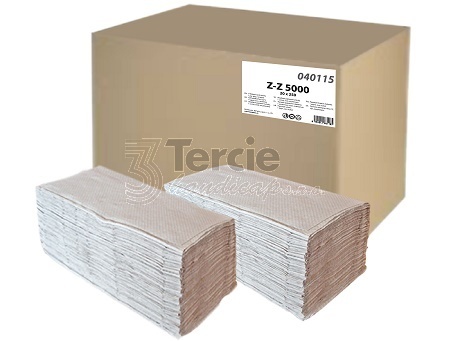 Papírové ručníky Z-Z šedé/5000ks,36g/m2 (BOX=5000ks)