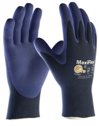 MaxiFlex® Elite™ 34-274 ATG® pracovní rukavice nylonová 18gg s NBR nitrilovým nánosem,EN388(4121A)