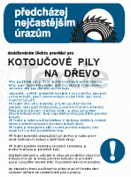 Pravidla bezpečnosti práce pro kotoučové pily na dřevo,A3,plast