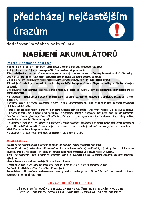 Pravidla bezpečnosti práce při nabíjení akumulátorů,A3,plast
