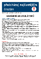 Pravidla bezpečnosti práce při nabíjení akumulátorů,A3,plast
