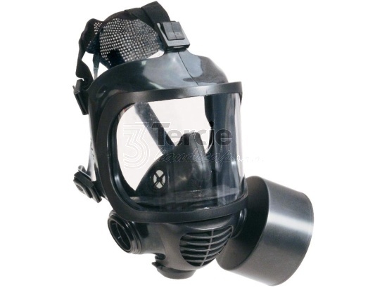 CM-6 celoobličejová plynová maska se závitem 40x1/7"