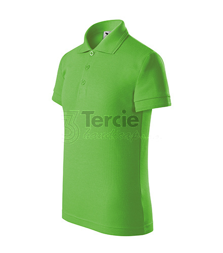 222 PIQUE POLO dětská polokošile,92 apple green, vel. 110 cm/4 roky