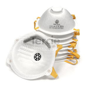 RM101V DUST MASK FFP2 NR respirátor s ventilkem (BOX=10ks) EN 149:2001+A1 2009