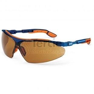 Brýle uvex i-vo 9160068,PC hnědý/UV 5-2,5; SV sapphire,rámeček modrý/oranžový