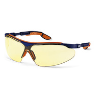 Brýle uvex i-vo 9160520,PC zorník amber/UV 2-1,2; SV sapphire,rámeček modrý/oranžový