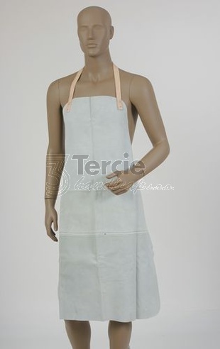 3394/B zástěra kovářská s laclem,prodloužená o 30 cm