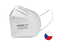 SPURTEX® V100 FFP2 NR nanorespirátor bez ventilku,hygienicky zabalený,(BAL=1ks),EN 149:2001+A1 2009