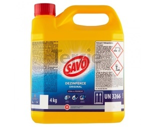 SAVO original 4 kg dezinfekční prostředek-kanystr