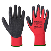 A174 Flex Grip polyesterové rukavice potažené latexem,EN388(2121X)