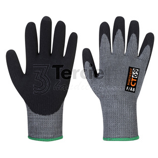 CT69 CT300 AHR7 neprořezné rukavice s nitrilovou pěnou,EN388 (4X43F),EN ISO 21420 Obratnost 5