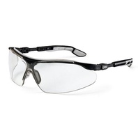 uvex i-vo 9160275 ochranné brýle,PC zorník čirý/UV 2-1,2; SV. excellence, rám. Černý/šedý