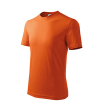 Basic-dětské triko, 100% bavlna,11 oranžová,vel.158/12 let