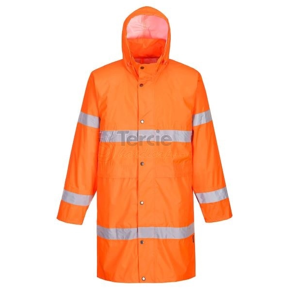 H442 Hi-Vis plášť délka 100cm EN ISO 20471