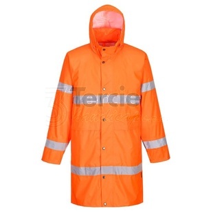 H442 Hi-Vis plášť délka 100cm EN ISO 20471