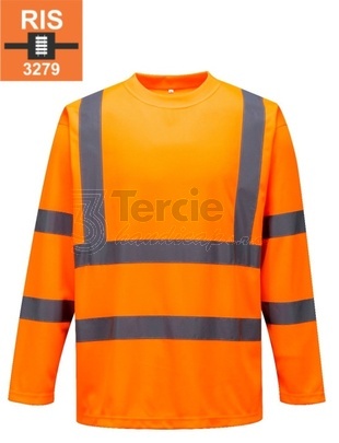 S178 Triko Hi-Vis s dlouhými rukávy, polyester