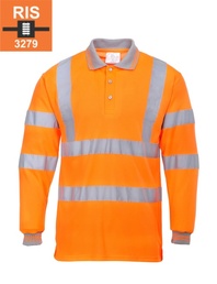 S277 HiVis polokošile s dlouhými rukávy