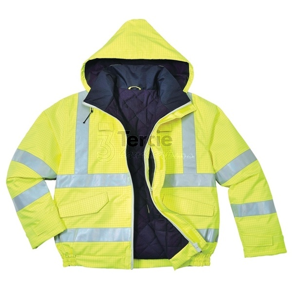 S773 Bunda bomber Bizflame Rain Hi-Vis Antistatic FR