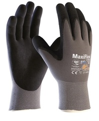MaxiFlex® Ultimate 42-874 AD-APT s prodejní etiketou,pracovní rukavice máčené v nitrilové pěně,EN388(4131A)