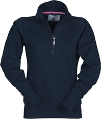 MIAMI+ LADY dámská mikina s krátkým zipem a stojáčkem, vel.XS, navy blue