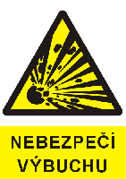 Nebezbečí výbuchu, 0401a,plast A4