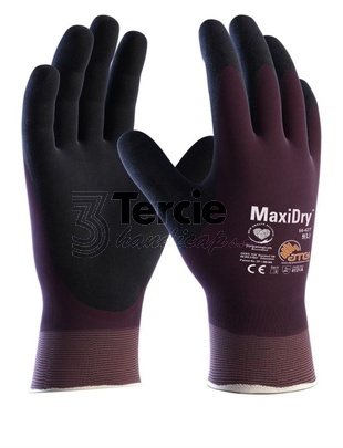 MaxiDry® 56-427 ATG®,PONOŽKA VAM,pracovní rukavice celomáčené NBR nitrilem EN 388(4121A)