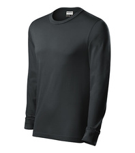 RESIST LS ebony gray,vel.XL,triko dlouhý rukáv,unisex