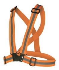 Reflexní kříž hi-vis oranžový REF702