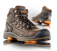 STUTTGART O6 ESD hnědá,kotníková pracovní obuv,EN ISO 20347:2023, ČSN EN ISO 61340–5–1:2017, ed3