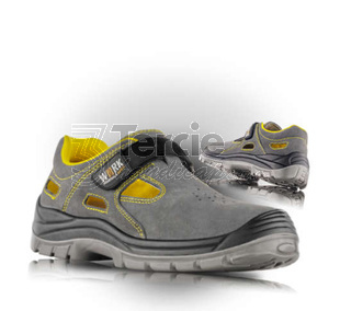 VM FOOTWEAR SPLIT O1 šedá,sandál pracovní,EN ISO 20347:2012