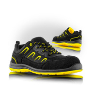 VM FOOTWEAR KORFU O2ESD černá-žlutá,polobotka pracovní,	ČSN EN ISO 20347:2012, ČSN EN ISO 61340–5–1:2017, ed. 3