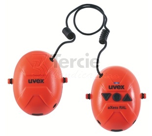 Uvex aXess RAL helmet aktivní mušlové chrániče sluchu,EN 352