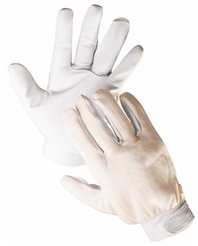 MECHANIK rukavice pracovní z lícové kozinky a bavlny,EN388(2111X)