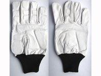 Rukavice antivibrační kožené-náplet