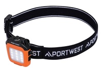 PORTWEST® PA74 - USB dobíjecí multifunkční LED světlo na čepici