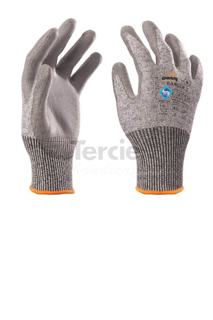 PAYPER® RANGER 3 rukavice protiřezné HPPE 13G máčené v PU,EN 388 (4X43C),EN 407 (X1XXXX)