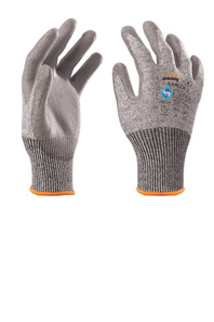 PAYPER® RANGER 3 rukavice protiřezné HPPE 13G máčené v PU,EN 388 (4X43C),EN 407 (X1XXXX)