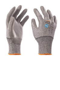 PAYPER® RANGER 4 rukavice protiřezné HPPE 13G máčené v PU,EN 388 (4X43D),EN 407 (X1XXXX)