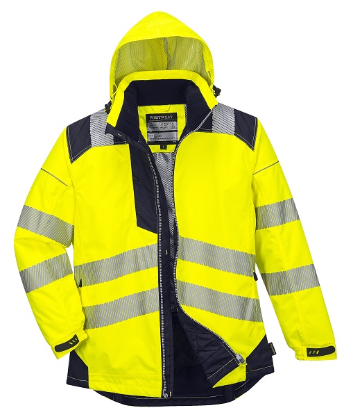 HiVis žlutá/tmavě modrá