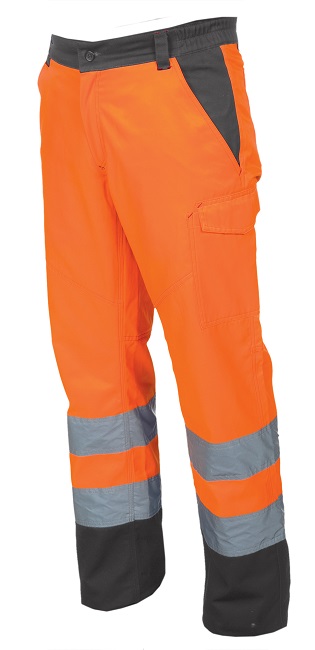 HiVis oranžovo-šedá