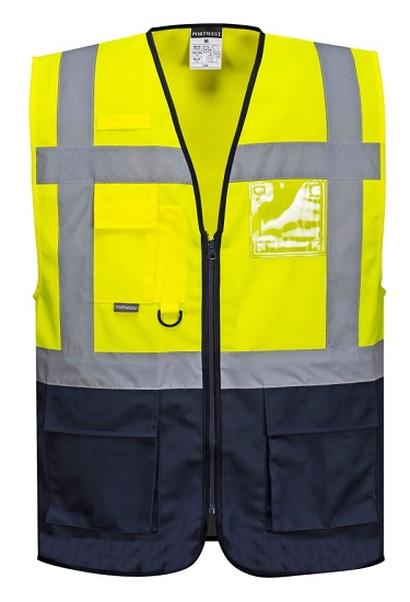 HiVis žlutá/tmavě modrá