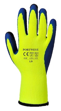 PORTWEST® Rukavice pracovní Duo-Therm-Latec A185 - A185Y4R_B.jpg