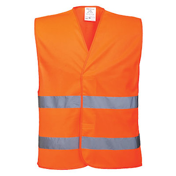 PORTWEST® C474  reflexní vesta s dvěma pruhy C474 Hi-Vis - C474ORR.jpg