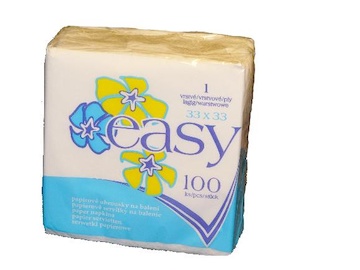 Ubrousky bílé PRIMASOFT classic 1-vrstvé 33x33 (BAL=100ks) - ubrousky.jpg